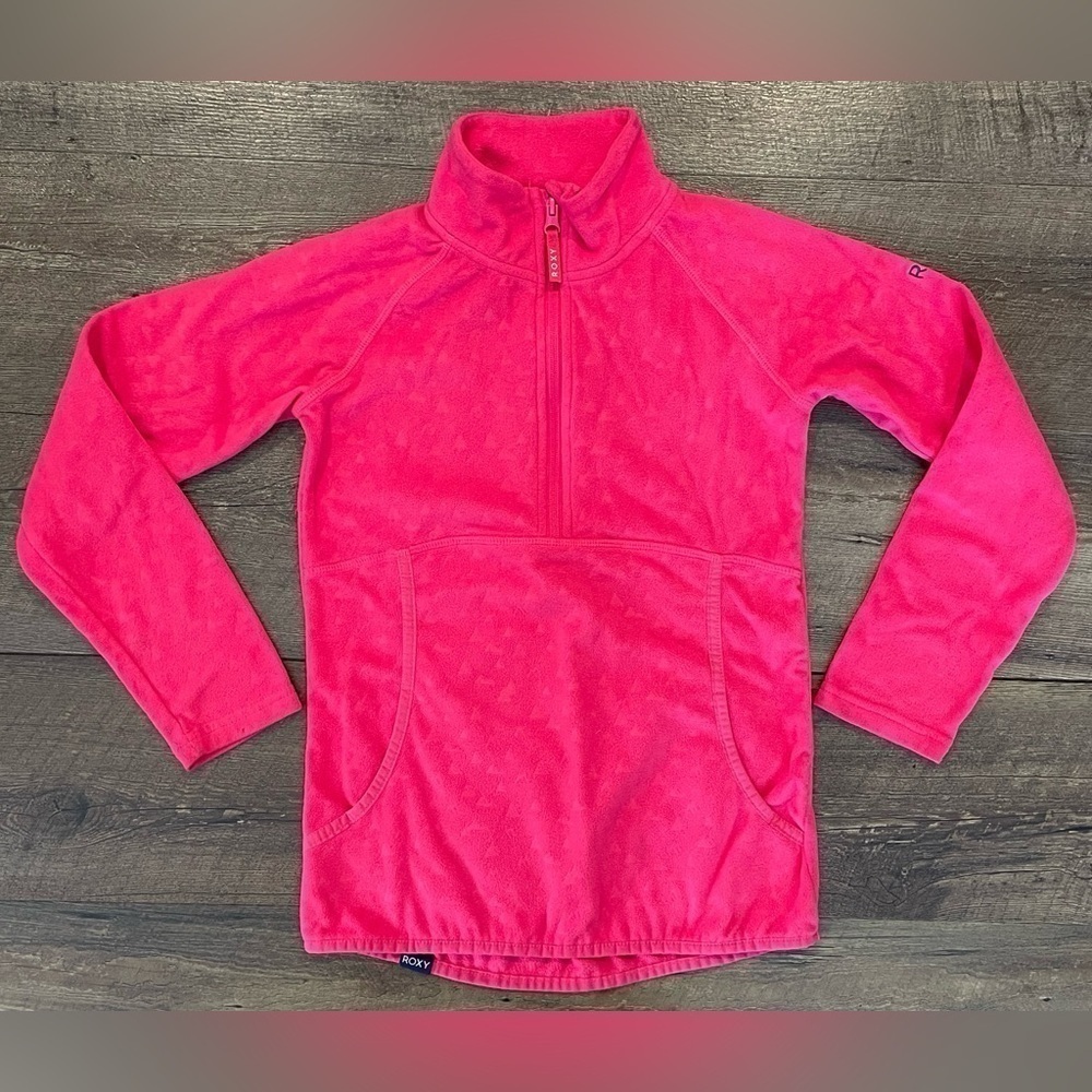 Roxy Girls Pink Pullover Jacket Outerwear Size L 12
